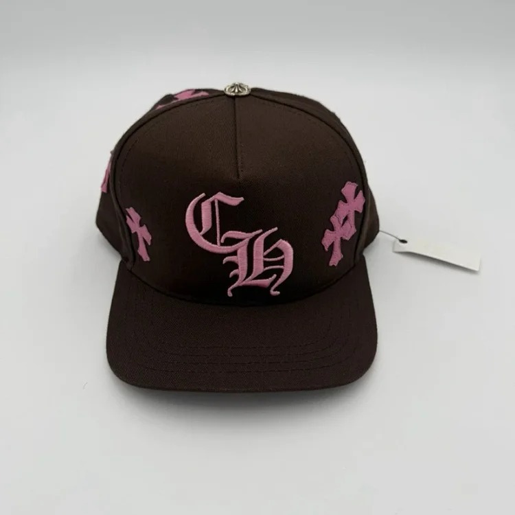 Men's Hat Korean Style CH Mesh Sun Hat Baseball Cap Adjustable Sun Protection Peaked Hat Women's Summer Cool Letter Embroidery