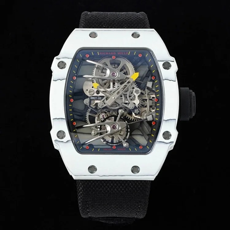 The new RM 27-02 is a sports tourbillon watch specially designed for tennis players by 〖RICHARD MILLE〗