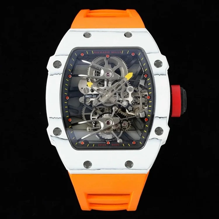 The new RM 27-02 is a sports tourbillon watch specially designed for tennis players by 〖RICHARD MILLE〗