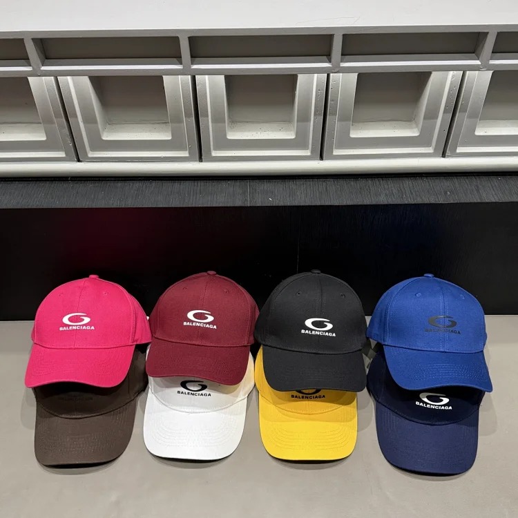 Spring and summer new hats women's personalized baseball caps with holes, large head circumference, cotton peaked caps, sun protection hats