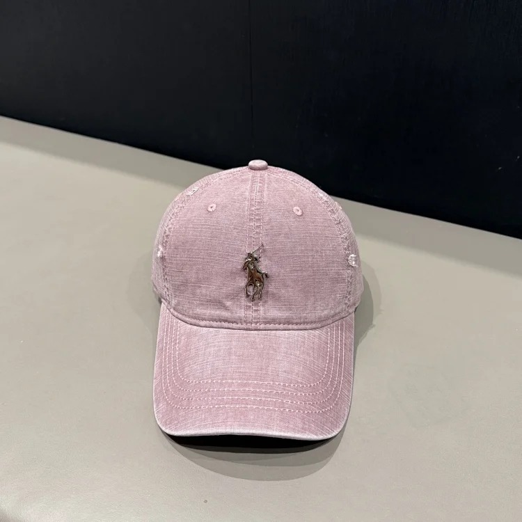 Spring and summer new hats women's personalized baseball caps with holes, large head circumference, cotton peaked caps, sun protection hats