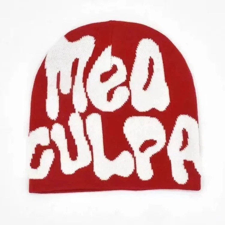 Autumn and winter fashionable knitted hat 02