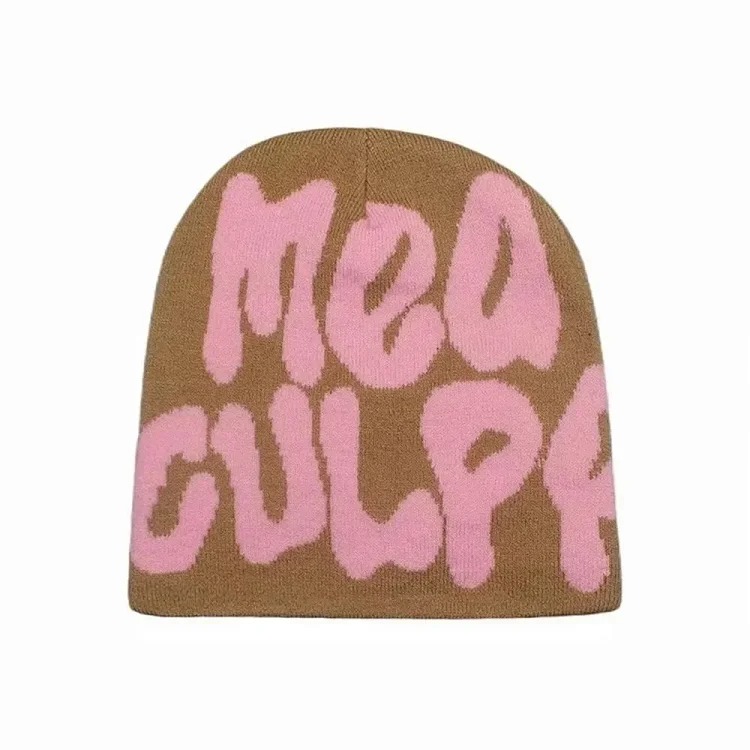 Autumn and winter fashionable knitted hat 02