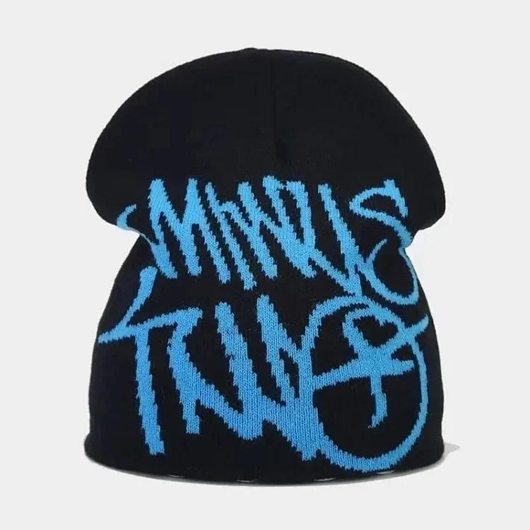 Autumn and winter fashionable knitted hat 02