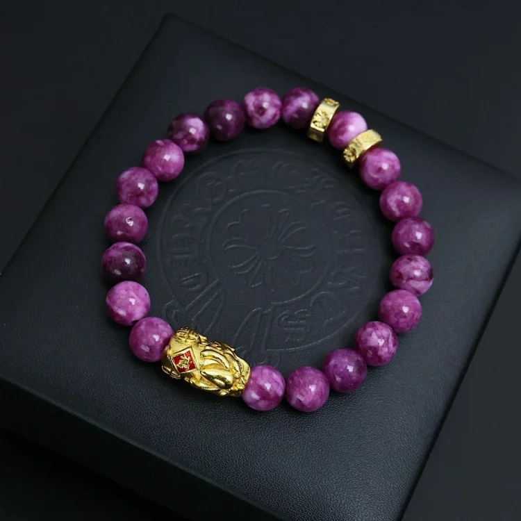 Chr Ome Hea Rts Bracelets