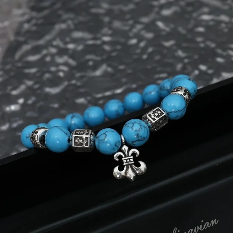 Chr Ome Hea Rts Bracelets