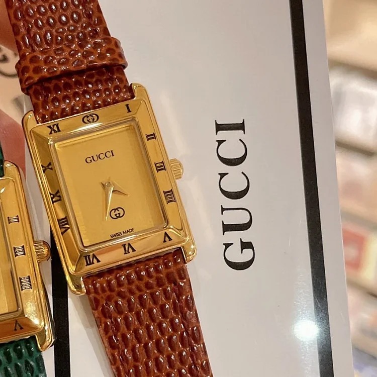 Gucci vintage The most nostalgic taste of second-hand watches is Gucci Roman dial, ladies watch